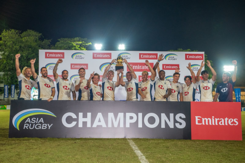 HKCR MEN'S SEVENSSWEEP ASIA RUGBY SEVENS SERIES; WOMEN TAKE BRONZE